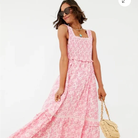 Loveshackfancy Maxi Dress - Picture 1 of 8